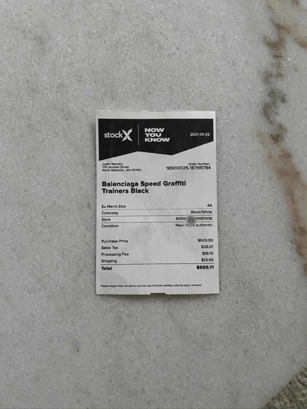 Balenciaga speed trainer graffiti - Picture 9 of 9